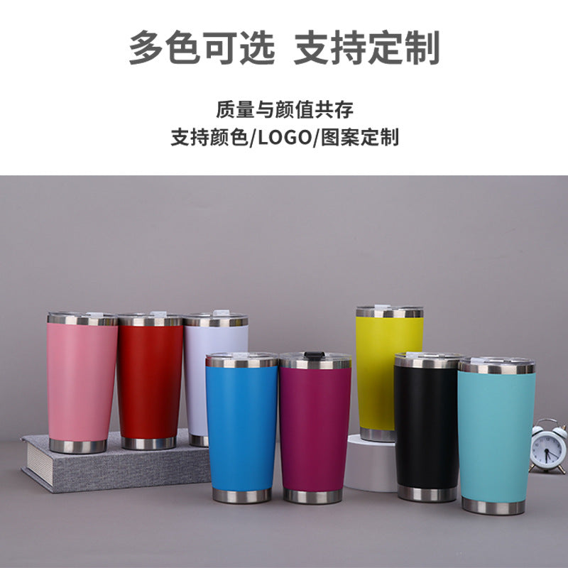 20Oz car cup double-layer vacuum thermos cup