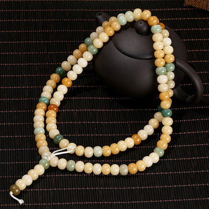 Duobao Bodhi Root 108 Buddha Beads Bracelet