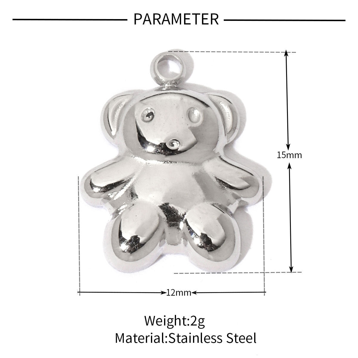 Animal Claw Snake Titanium Steel Pendant