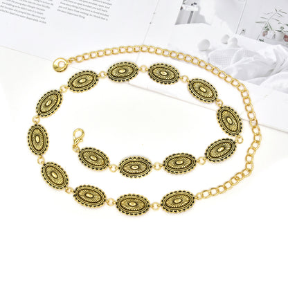 Belt decorative waist chain