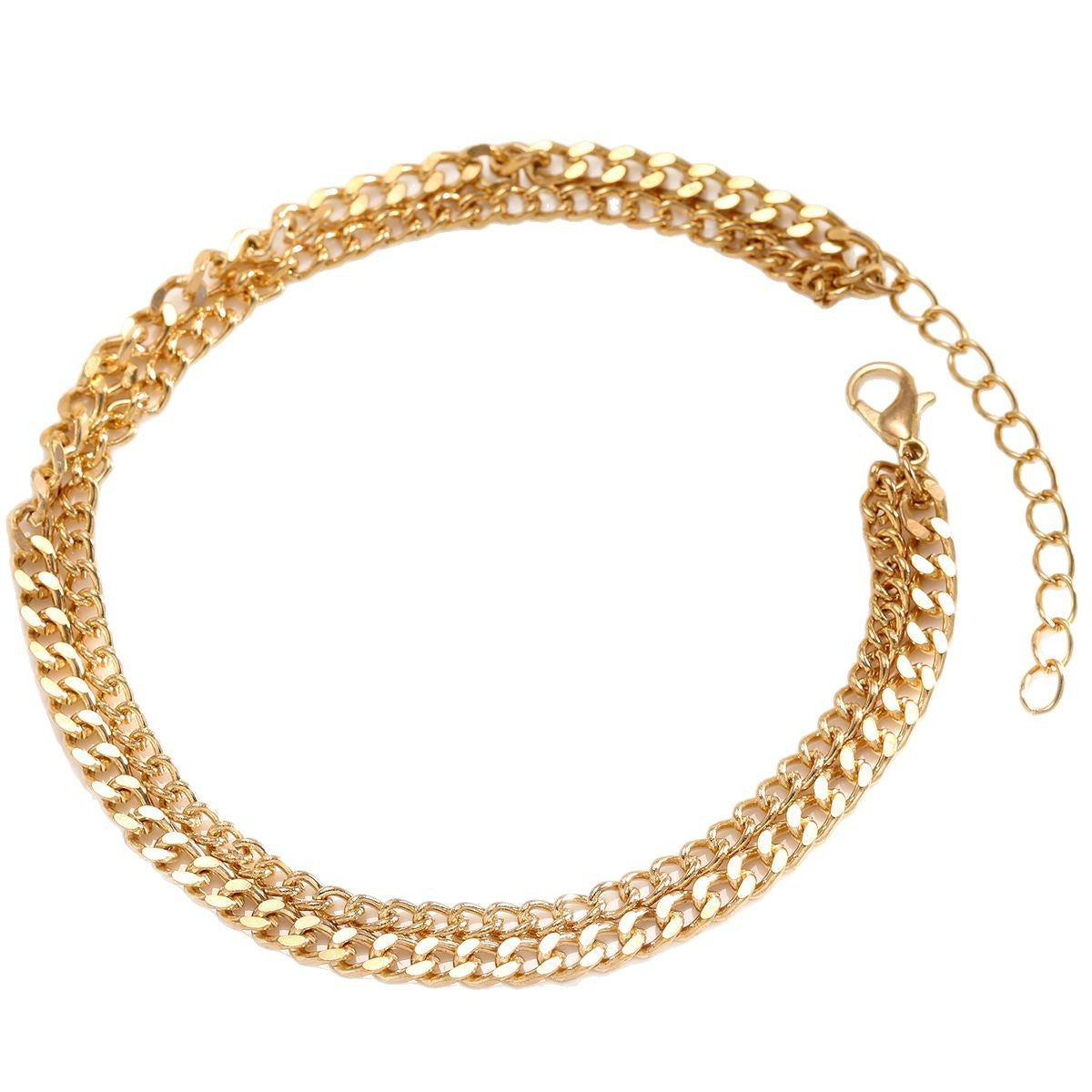 Double anklet foot trim set