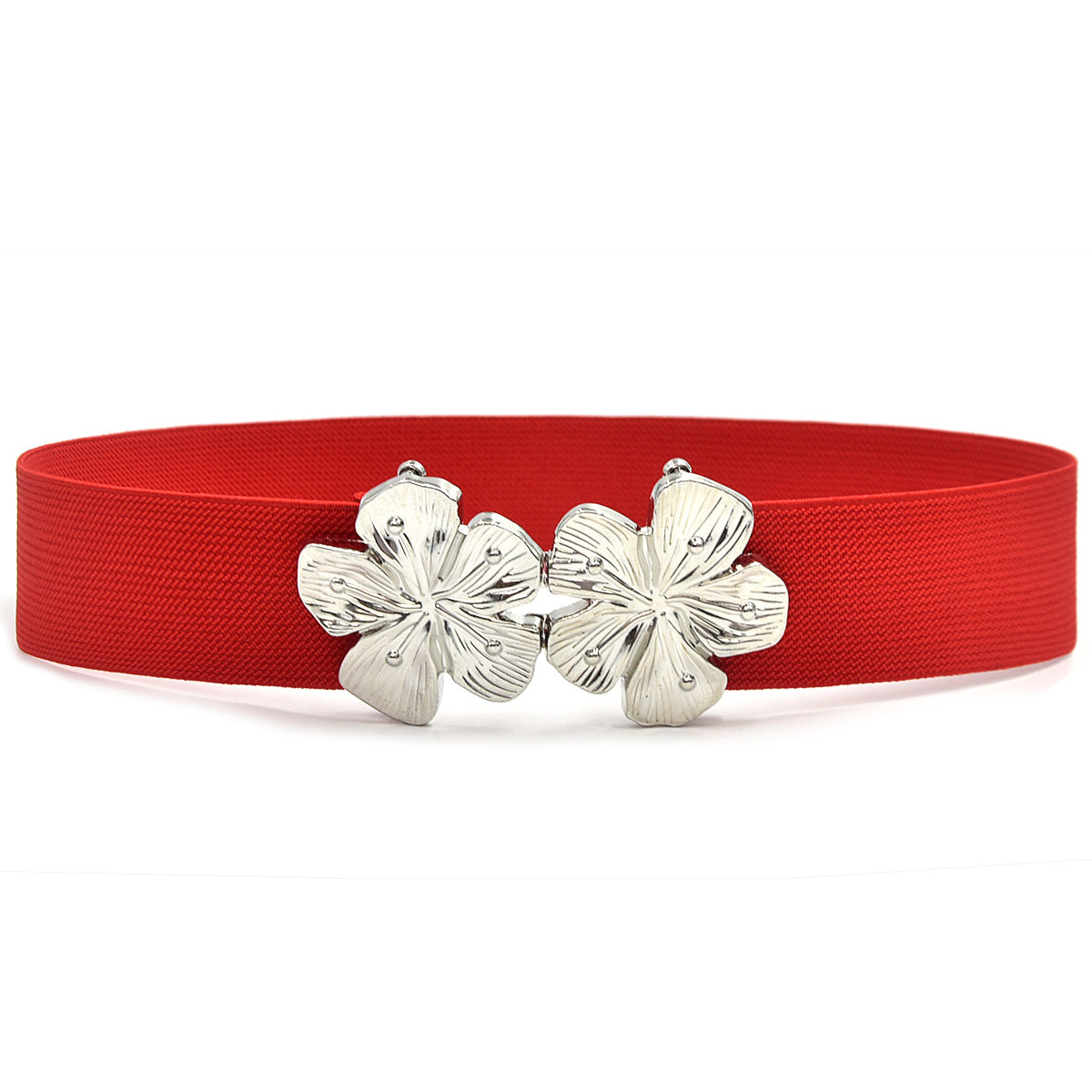 Simple pair of buckle belt women