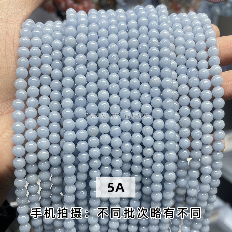 Angel stone loose beads DIY jewelry accessories
