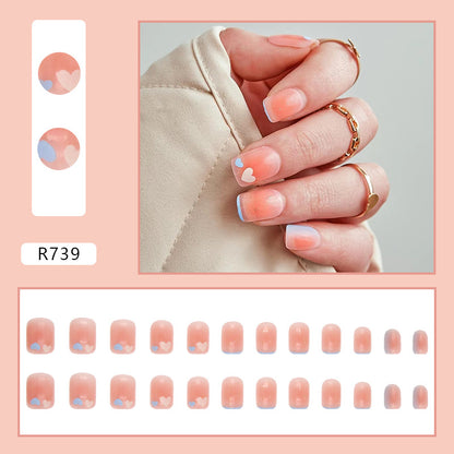 Heart Sweet Minimalist Nails