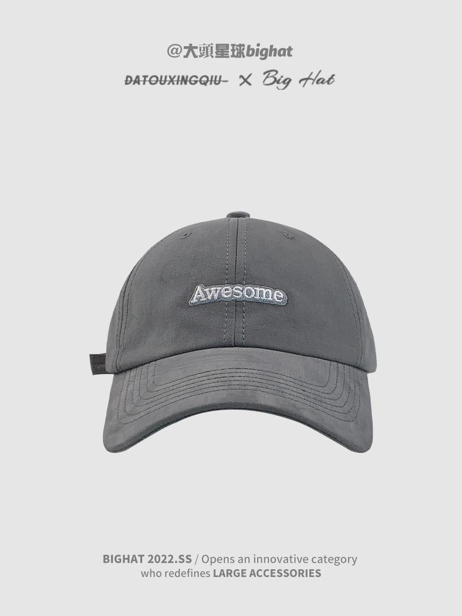 Candy Color Oversized Cap