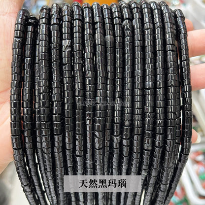 3 * 6Mm natural stone right angle disc loose beads