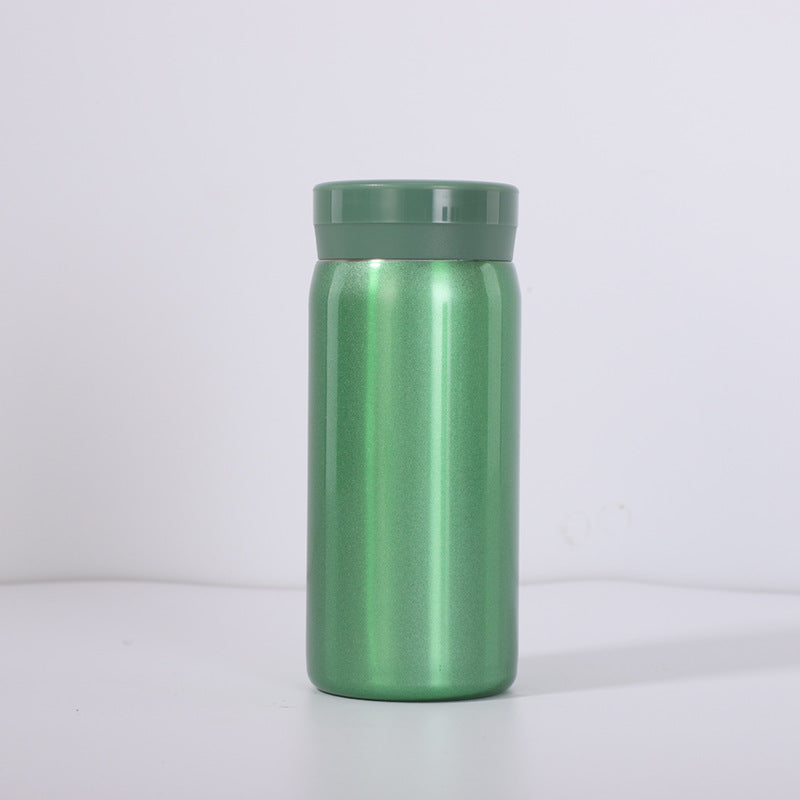 Taza aislada de acero inoxidable de color sólido 