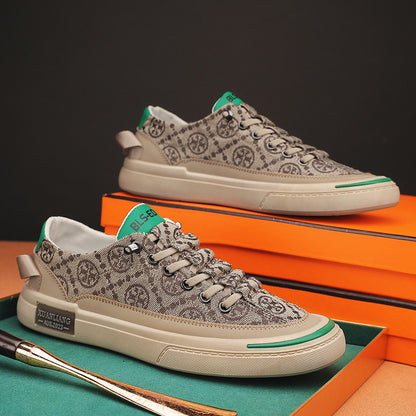 Autumn Breathable Low-Top Canvas Shoes