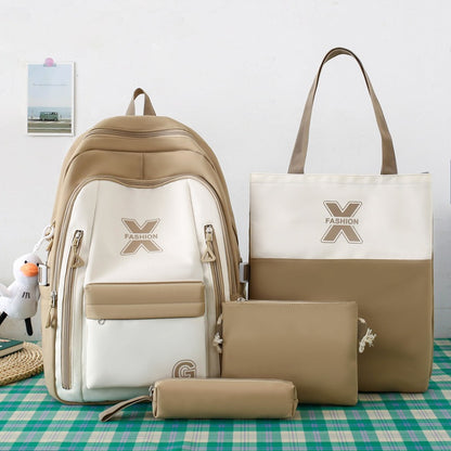 Mochila para estudiantes versátil y de gran capacidad 