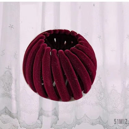 Bird's Nest hairpin ball head hair reel