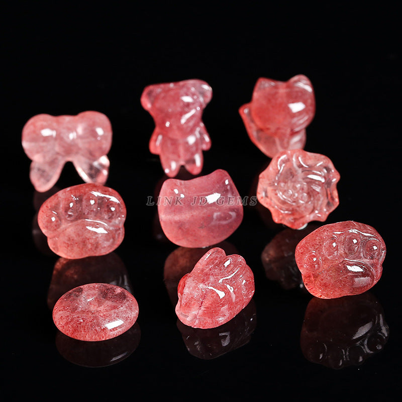 Fox Pixiu cat claw carving pendant