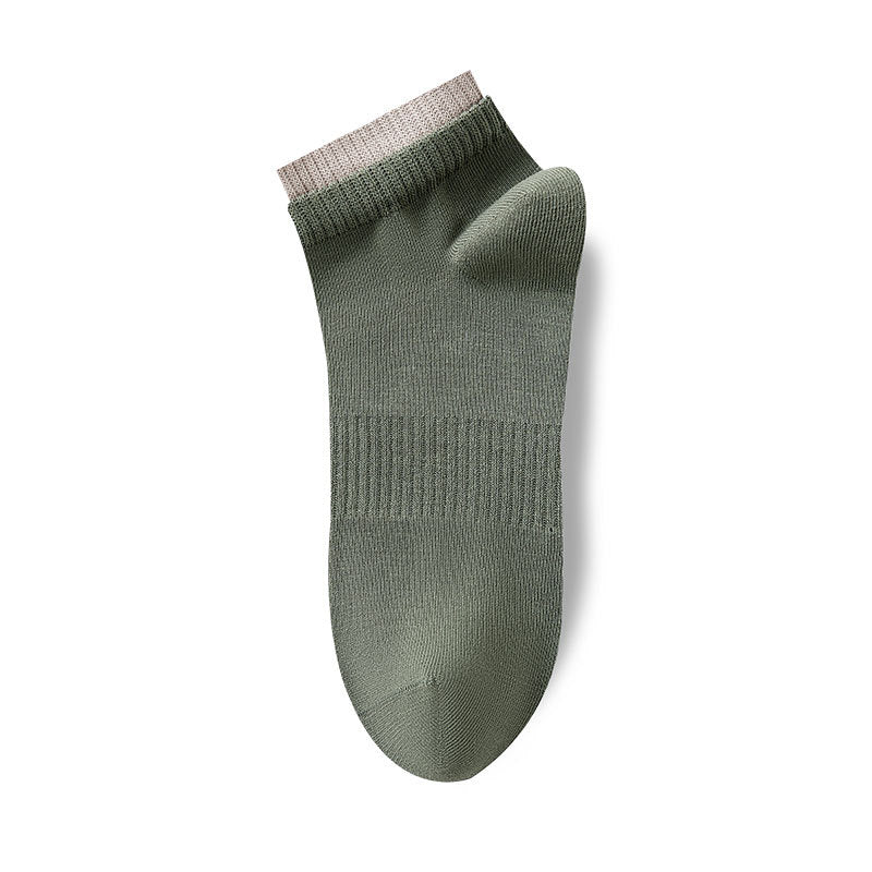 Cotton Mesh Breathable Men's Ankle Socks