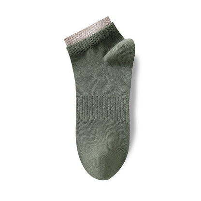 Cotton Mesh Breathable Men's Ankle Socks