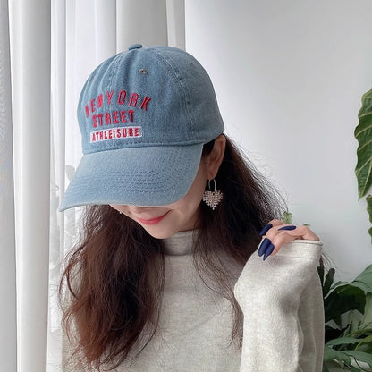 Vintage Denim Baseball Cap