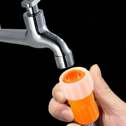 Faucet Adapter, Hose to Rigid Pipe Converter, Plastic Water Pipe Quick Connectors