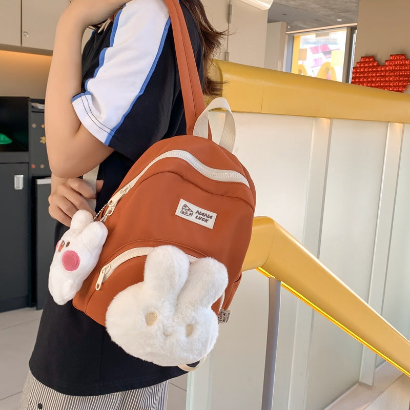 Cartoon student backpack
