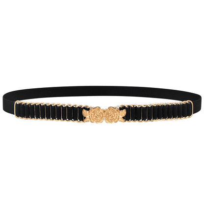 Elastic belt women's fine decoration trend