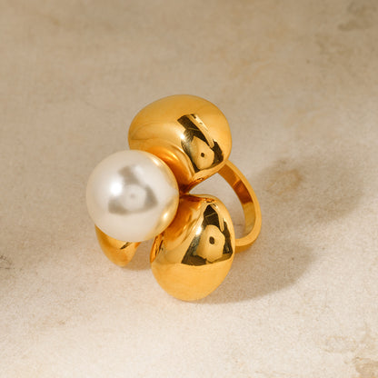 Anillo nº 7 Escultura Flor 