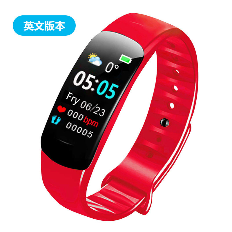 C1 Plus Color Screen Waterproof Fitness Bracelet