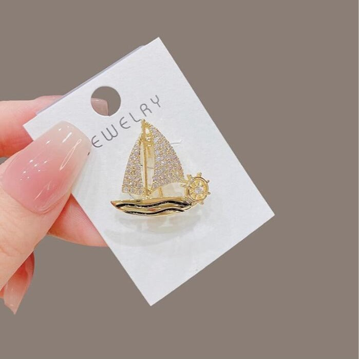 Exquisite sailing corsage