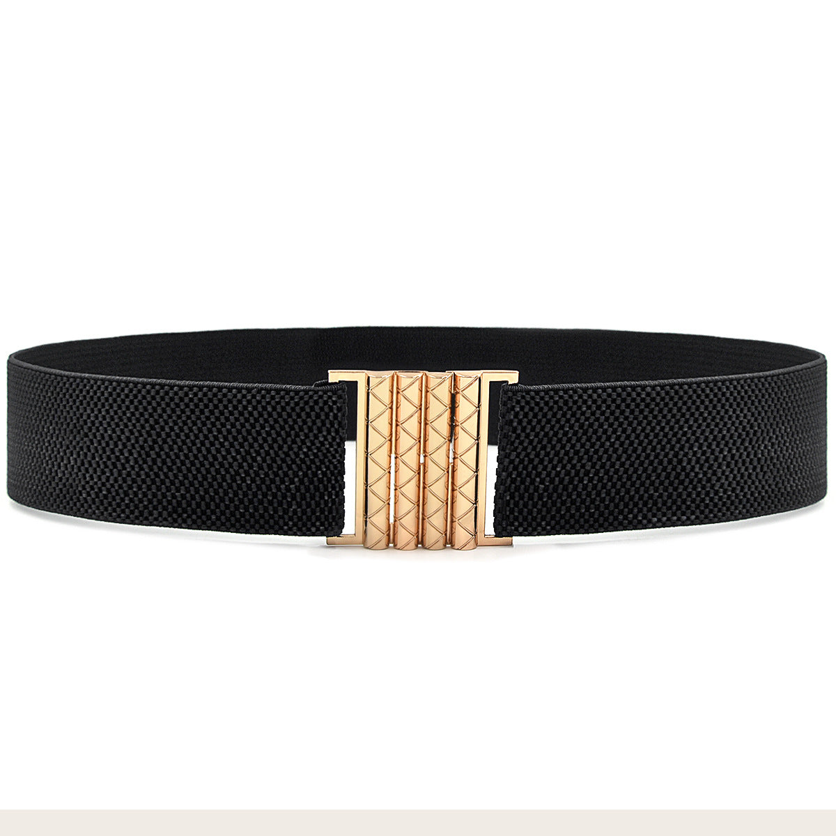 Elastic wide belt women's summer