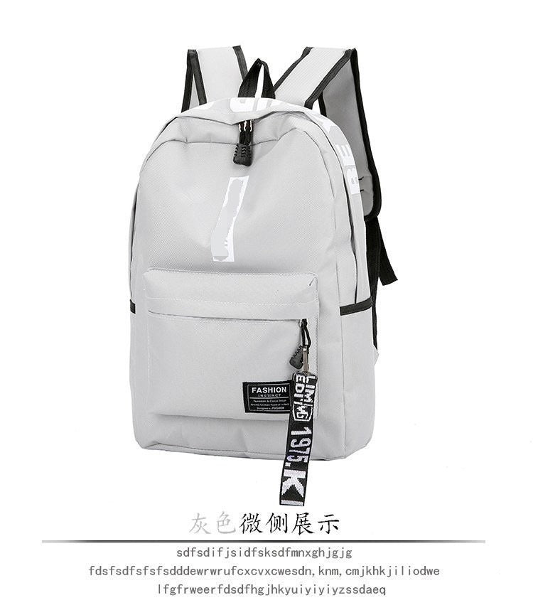 Backpack Canvas Large Capacity Student School Bag
