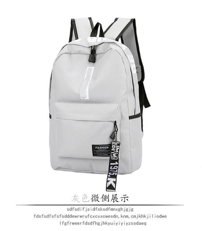 Backpack Canvas Large Capacity Student School Bag