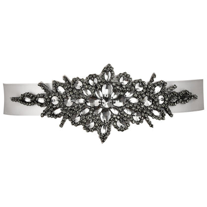 Rhinestone Decal Pearl Belt