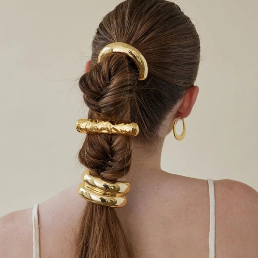 Cuerda de metal para el cabello 