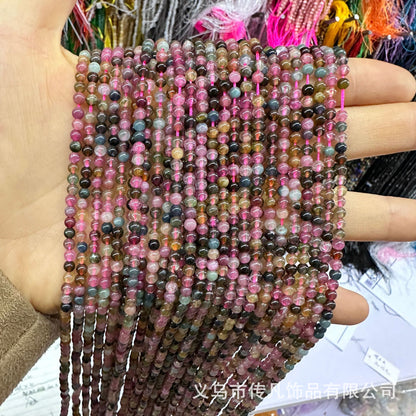 2-3MM round beads loose beads natural stone crystal