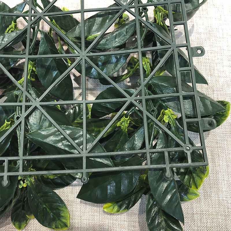 Class B fire-retardant lawn high-simulation plant wall