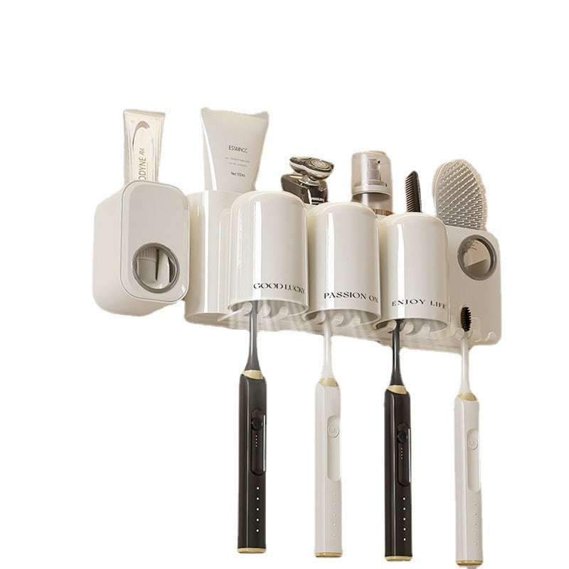 Estante de almacenamiento para portacepillos de dientes 