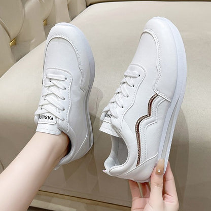 Autumn new little white shoes