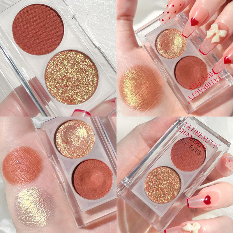 Two-Tone Waterproof Eyeshadow