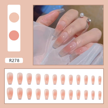 Pegatinas para uñas estilo ballet removibles 