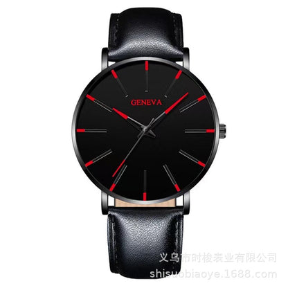 Geneva Fashion Thin Men's Quartz Watch