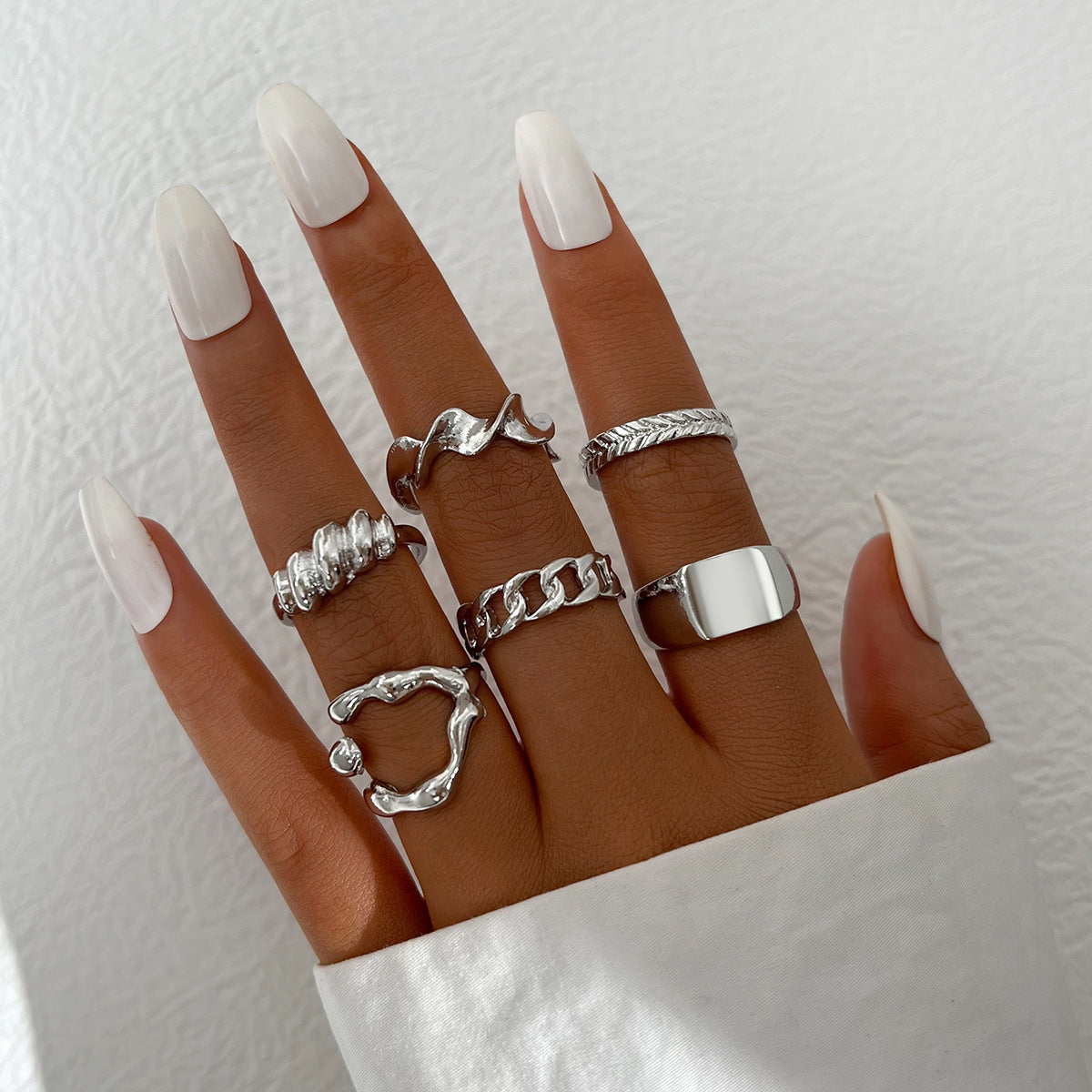 Butterfly Multi-Joint 22-Piece Ring Set