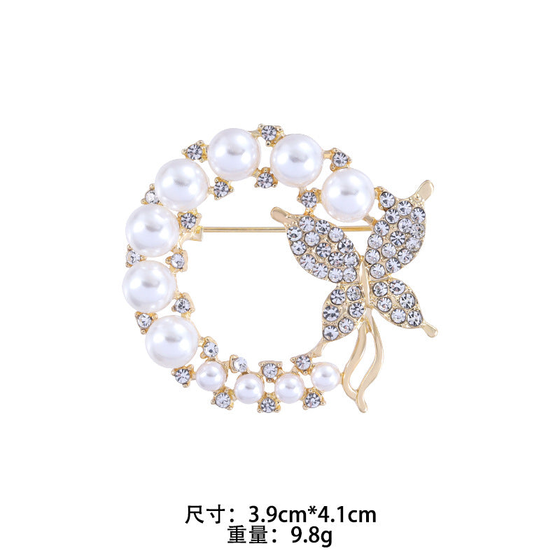 Olive branch temperament pin corsage