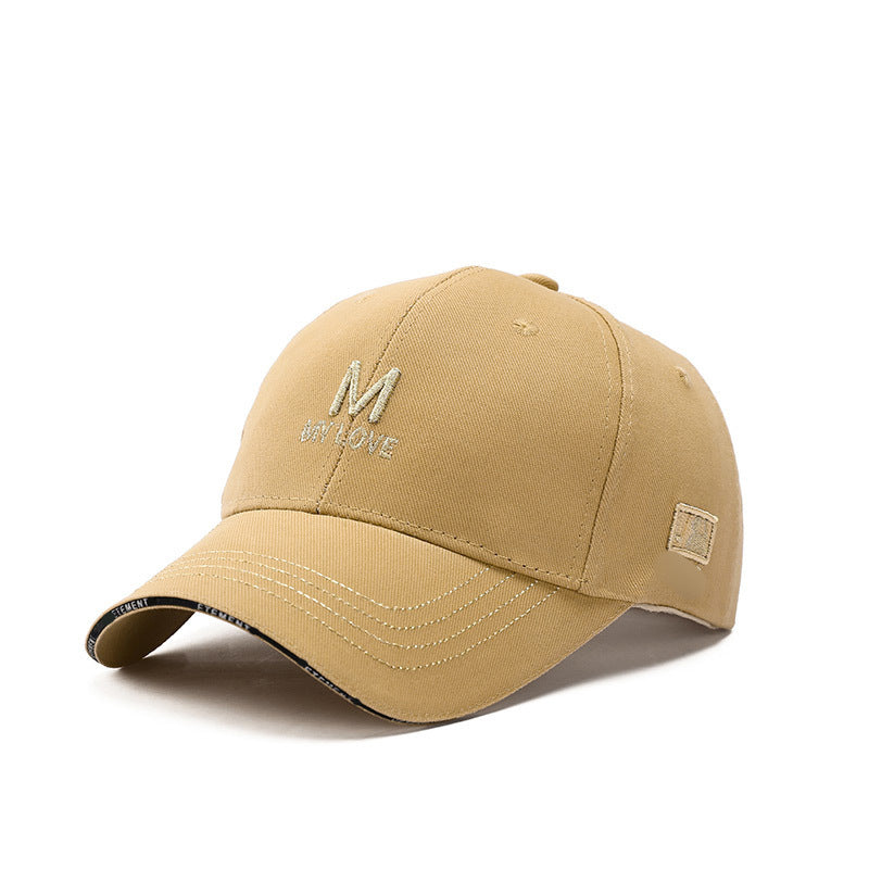 Gorra de pico de pato versátil y texturizada de estilo coreano 
