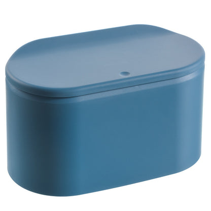 Desktop Wastebasket with LidPress & Pop Lid Type