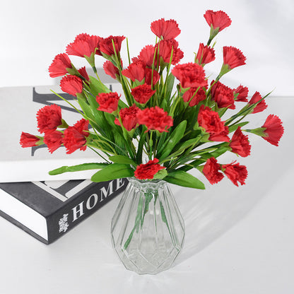15 artificial carnation flowers