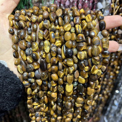 Ágata de cristal de ametista de pedra natural de 5-8 mm 