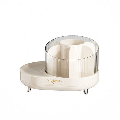 Rotating Makeup Brush Organizer