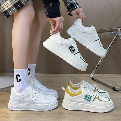 White shoes for women to increase height