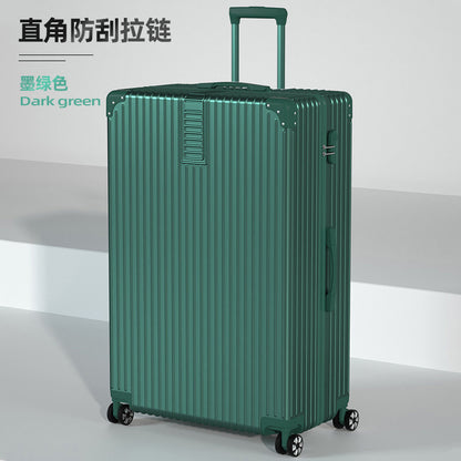 Oversized retro suitcase