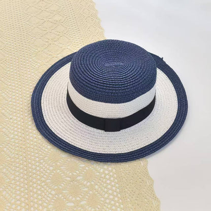 Sombrero de paja retro para el sol 