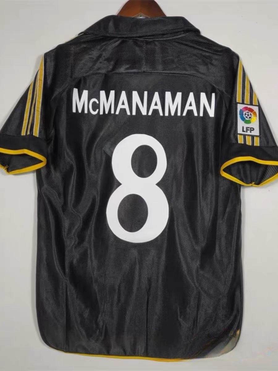 98-00 Retro Real Madrid Home Away 7 Raul Suker Carlos Guti Redondo Jersey