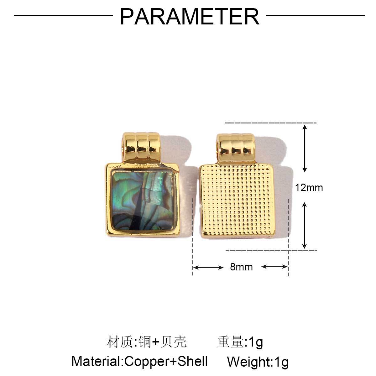 18k gold butterfly star copper zircon pendant.