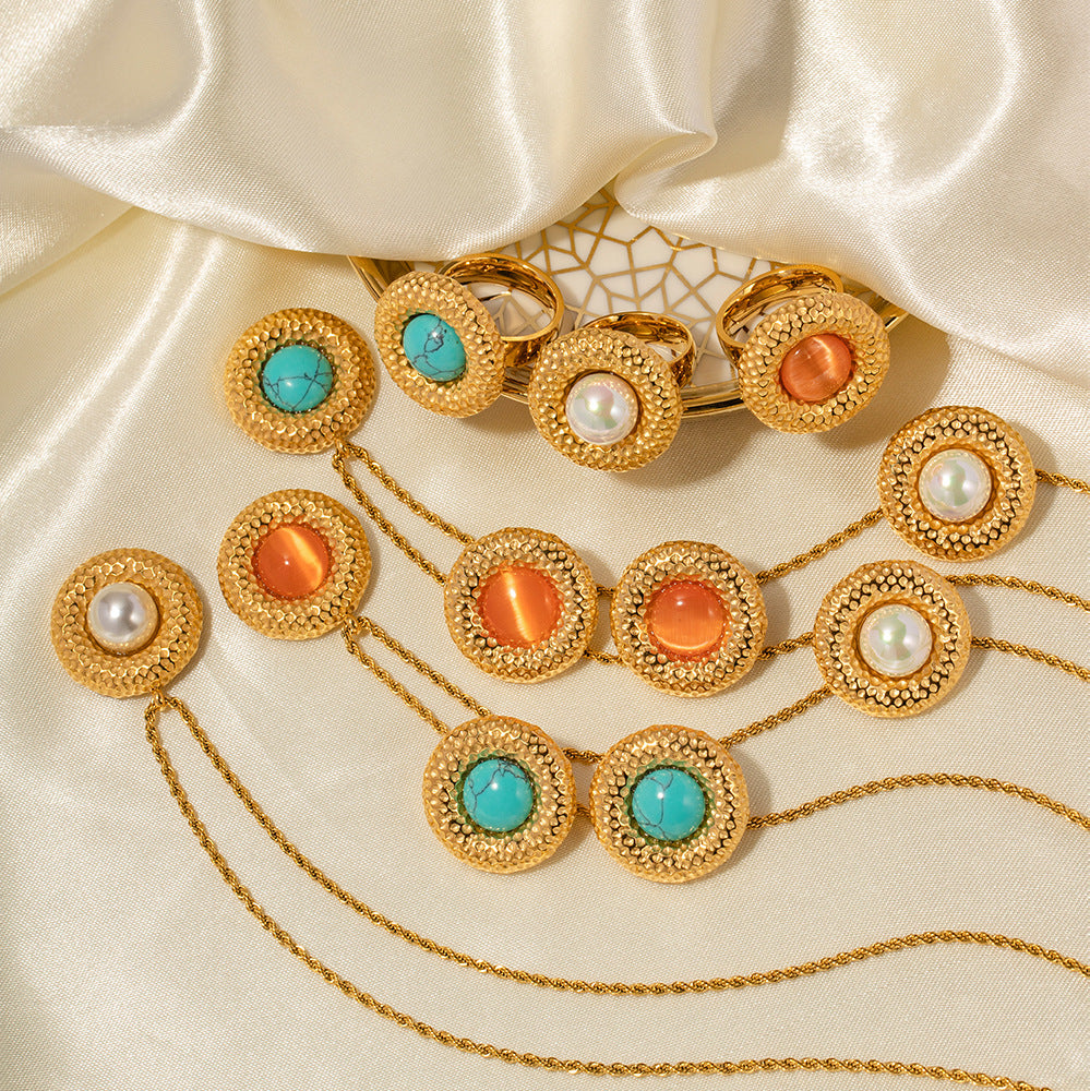 Heart earrings 18k gold