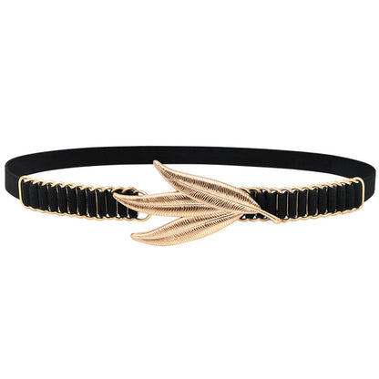 Elastic belt women's fine decoration trend
